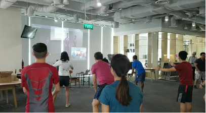 ActiveSG virtual coaching